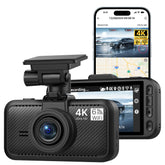 Miofive Dashcam Front, S1 E Autokamera mit 4K/2160P UHD, integriertem WLAN und GPS Auto-Dashboard-Kamera-Recorder